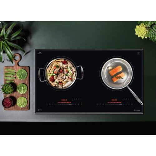 Hình ảnh Bếp từ đôi Spelier STL 210C lắp âm