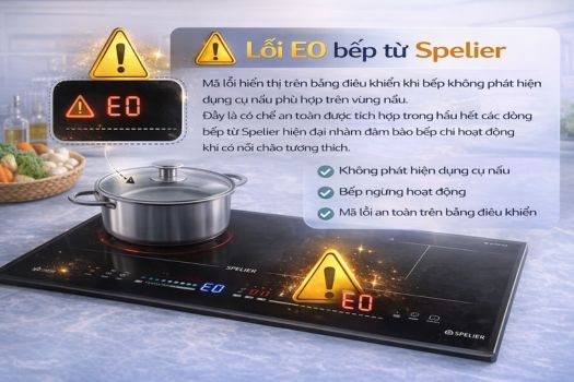 Lỗi E0 bếp từ Spelier