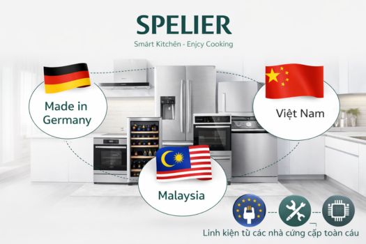 Thiết bị nhà bếp Spelier của nước nào