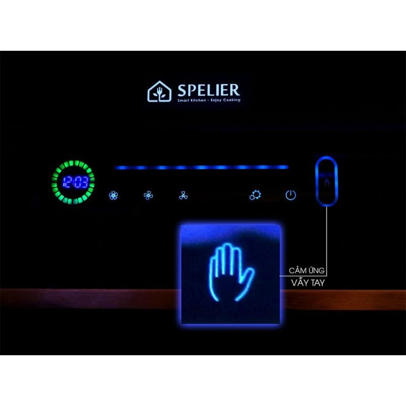 Máy hút mùi Spelier SP-708 90cm 4 Ảnh Máy hút mùi Spelier SP-708 90cm