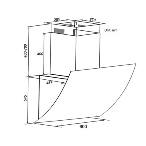 Máy hút mùi Spelier SP-708 90cm 9 Hình Máy hút mùi Spelier SP-708 90cm