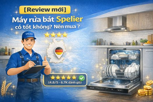 [Review mới] máy rửa bát Spelier có tốt không_ Nên mua