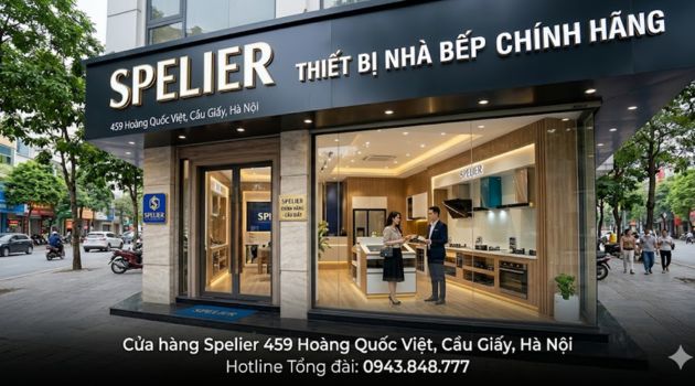 Cửa hàng Spelier chính hãng tại Cầu Giấy, Hà Nội