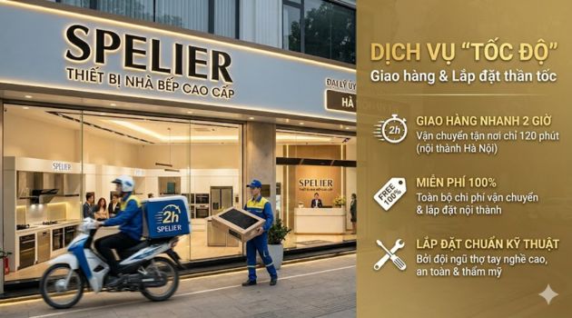 Dịch vụ _Tốc độ_ – Giao hàng & Lắp đặt thần tốc