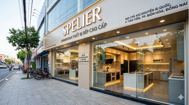 Showroom thiết bị bếp Spelier tại Đồng Nai