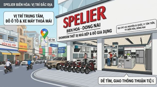 Vị trí Cửa hàng này nằm ngay trên Nguyễn Ái Quốc, phường Tân Tiến, TP. Biên Hòa