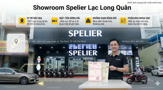 Vị trí thuận tiện, không gian mua sắm rộng rãi